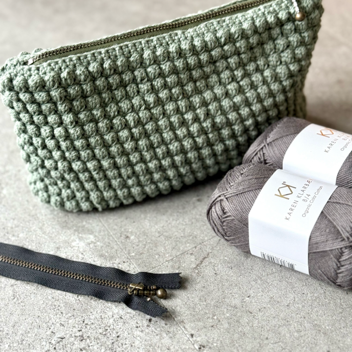 P&G Boble clutch hæklekit