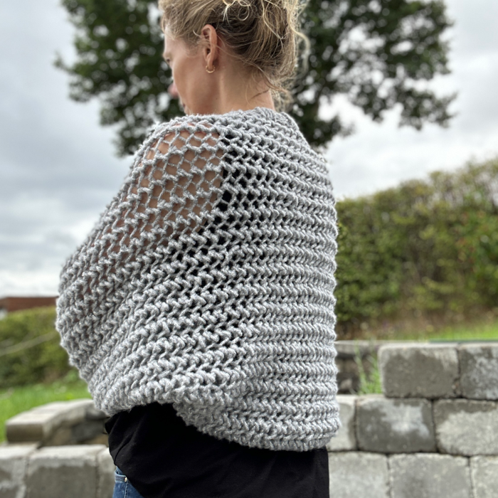 P&G Chunky bolero strikkekit