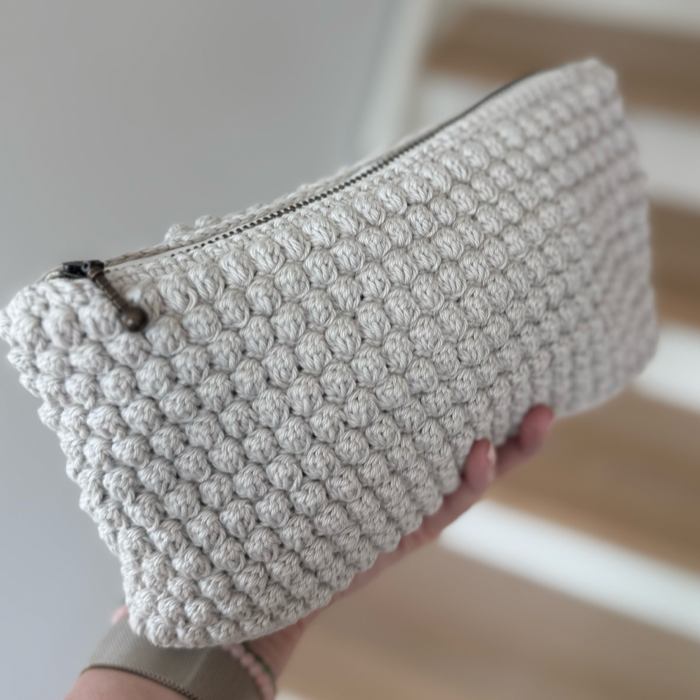 P&G Boble clutch hæklekit