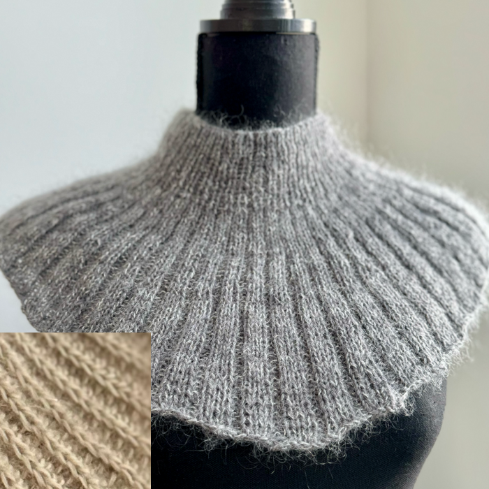 P&G Mohair halsedisse strikkekit