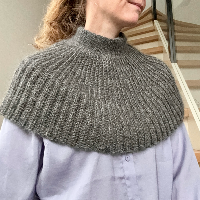 P&G Hæklet mohair poncho hæklekit
