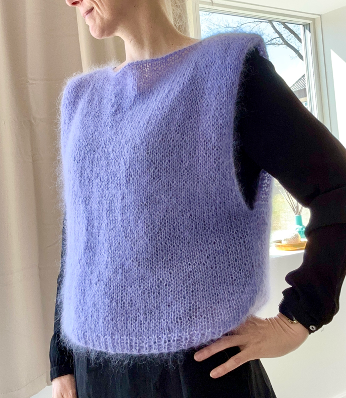 P&G Silk Mohair top strikkekit