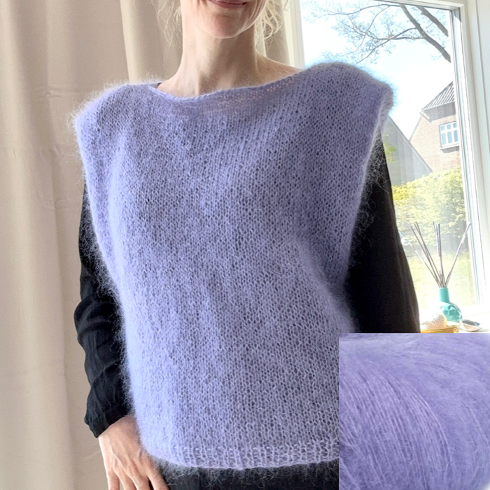 P&G Silk Mohair top strikkekit