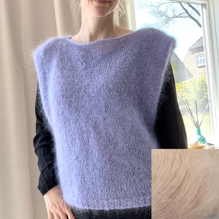 P&G Silk Mohair top strikkekit