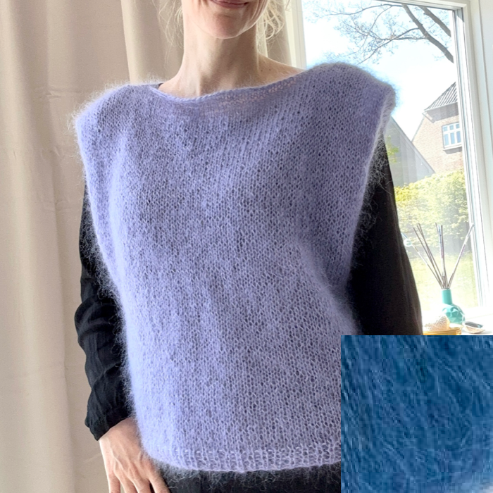 P&G Silk Mohair top strikkekit