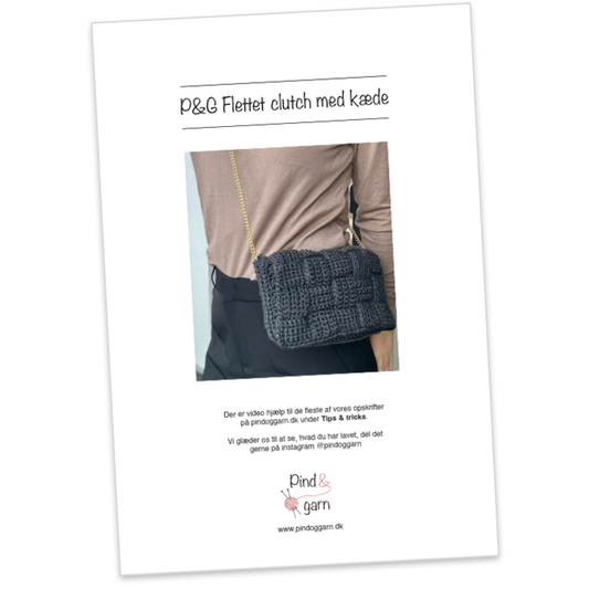 P&G Taske med flet hækleopskrift
