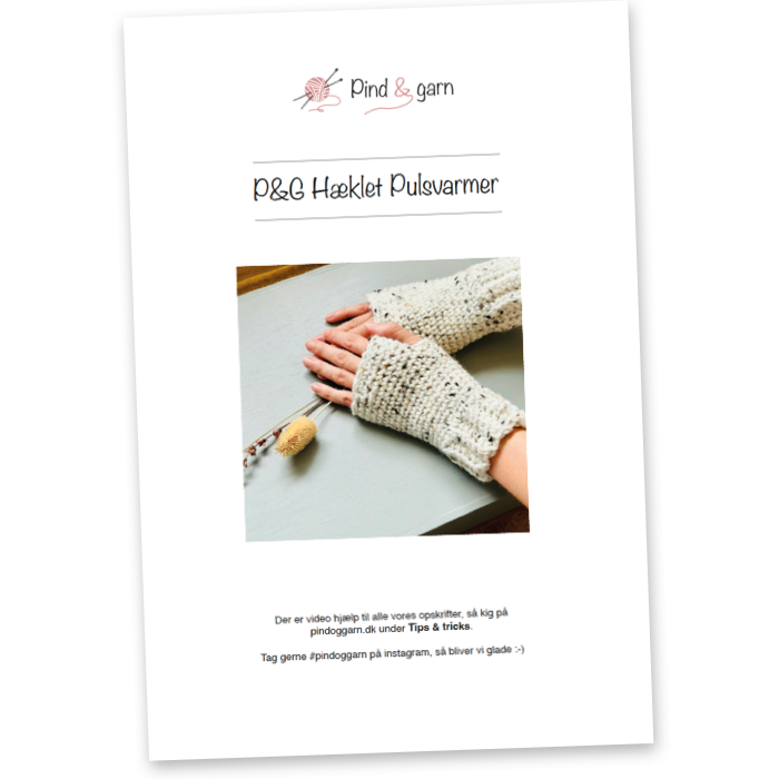 P&G Pulsvarmere hækleopskrift