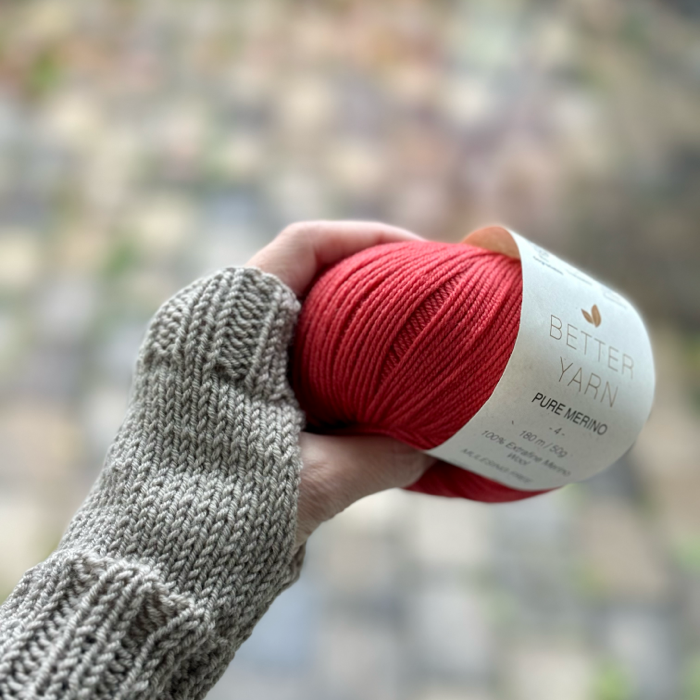 P&G Pure merino pulsvarmere strikkekit