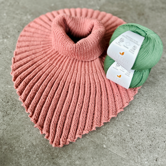 P&G Pure merino halsedisse strikkekit