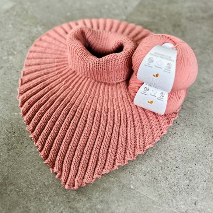 P&G Pure merino halsedisse strikkekit