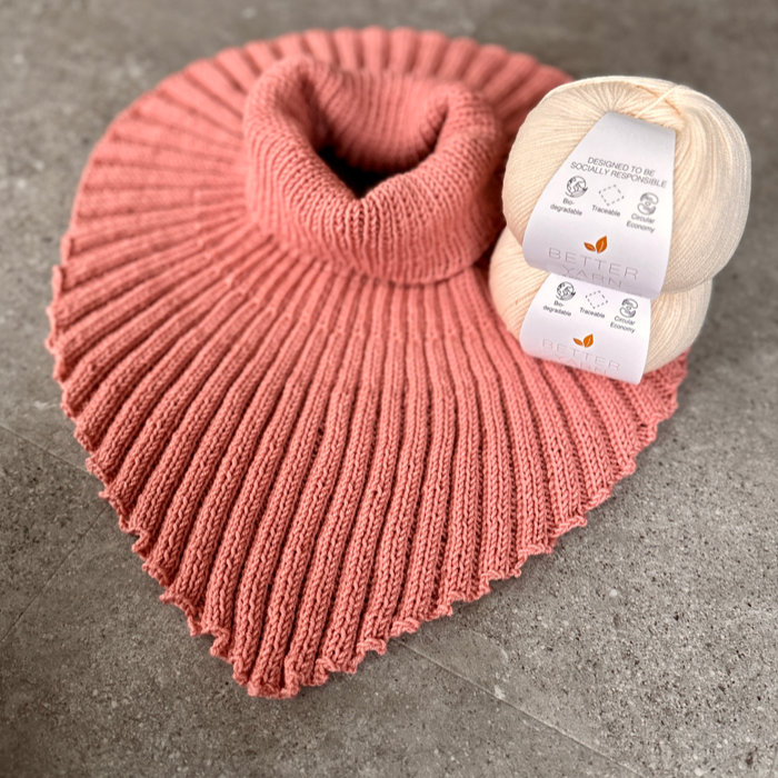 P&G Pure merino halsedisse strikkekit