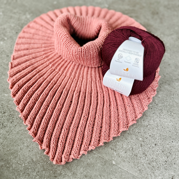 P&G Pure merino halsedisse strikkekit