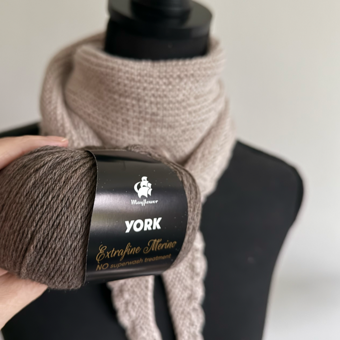 P&G Strikket bandana strikkekit