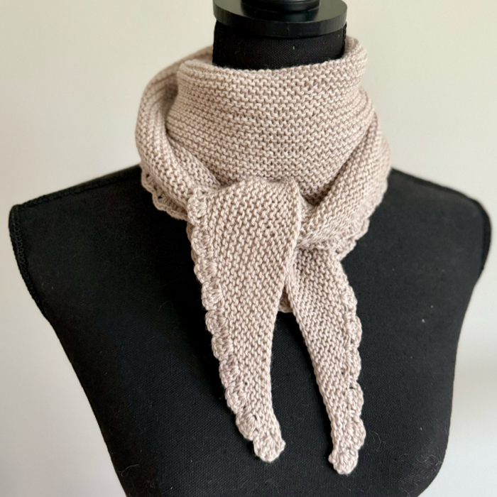 P&G Strikket bandana strikkekit