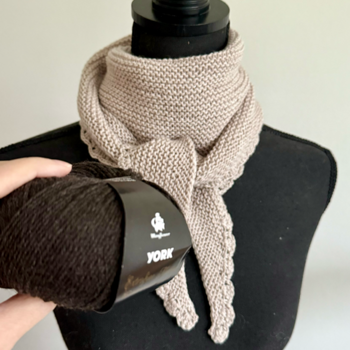 P&G Strikket bandana strikkekit