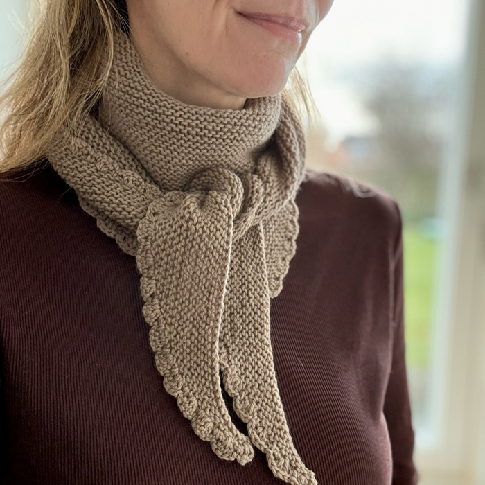 P&G Strikket bandana strikkekit