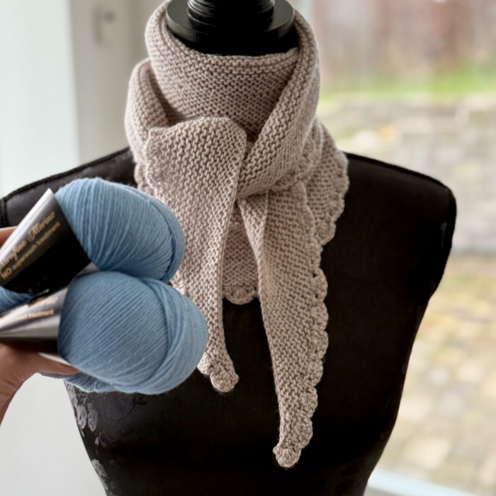 P&G Strikket bandana strikkekit