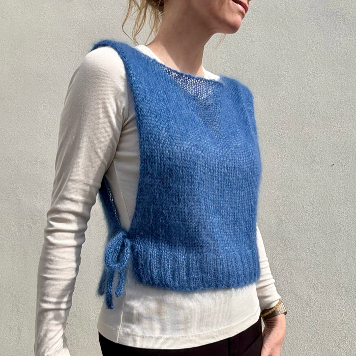 P&G Mohair vest strikkekit