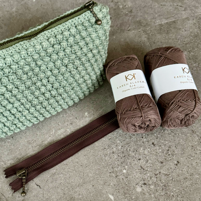 P&G Boble clutch hæklekit