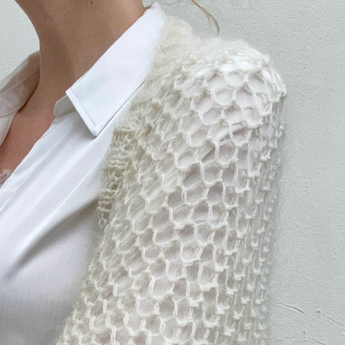 P&G Kortærmet bolero strikkekit