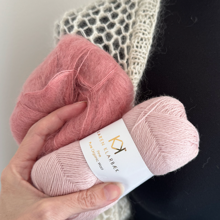 P&G Mohair bolero strikkekit