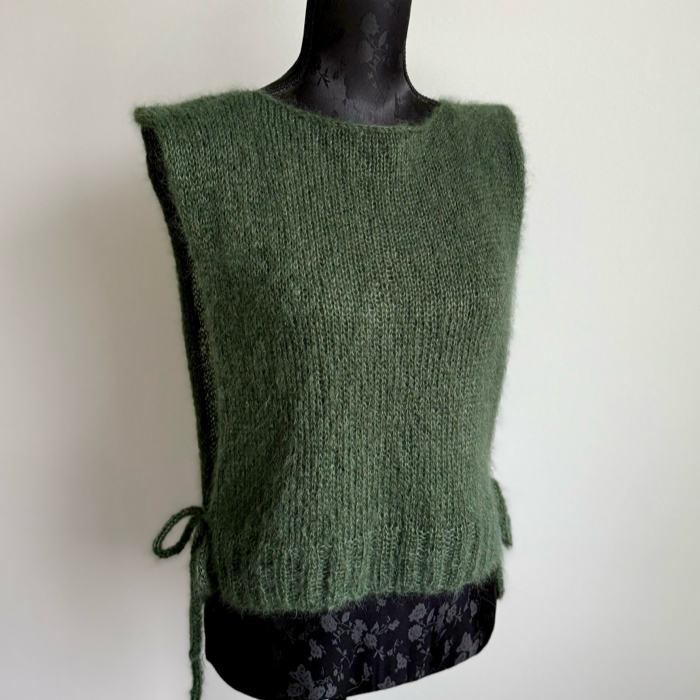P&G Mohair vest strikkekit