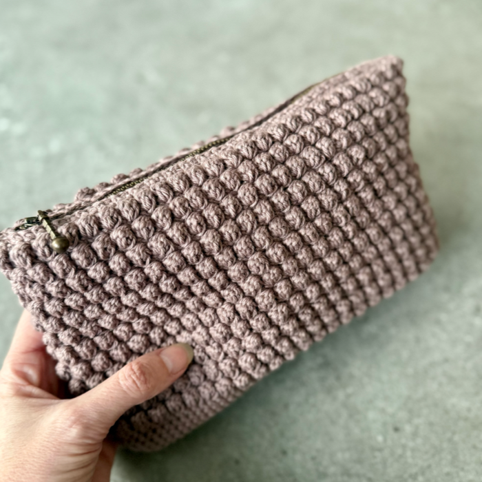 P&G Boble clutch hæklekit