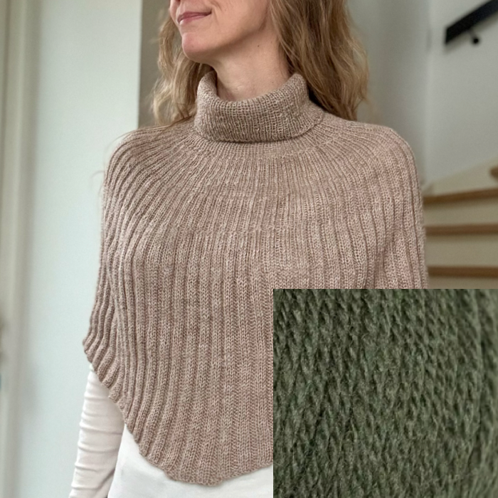 P&G Poncho strikkekit