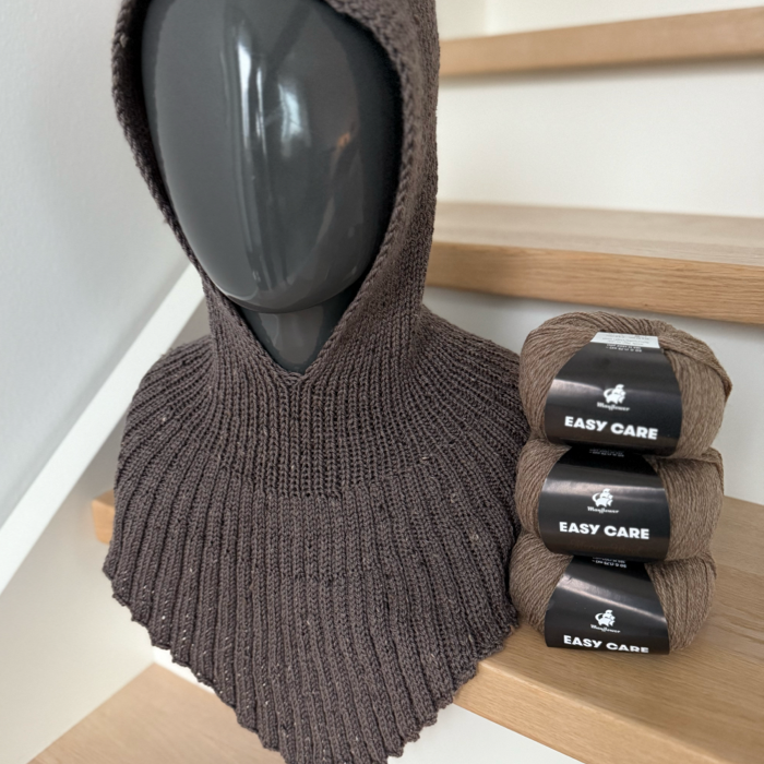 P&G Hoodie halsedisse strikkekit