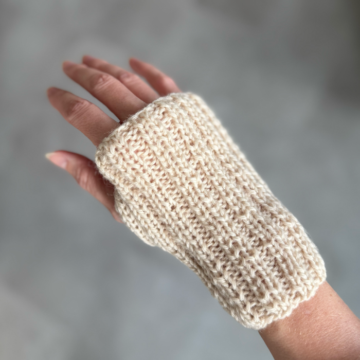 P&G Fingerløse vanter strikkekit