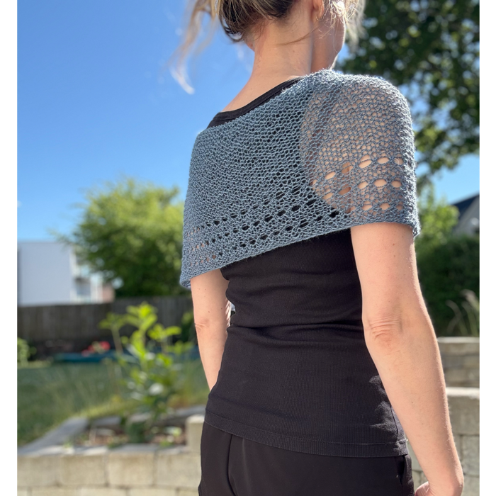 P&G Sommer poncho strikkekit