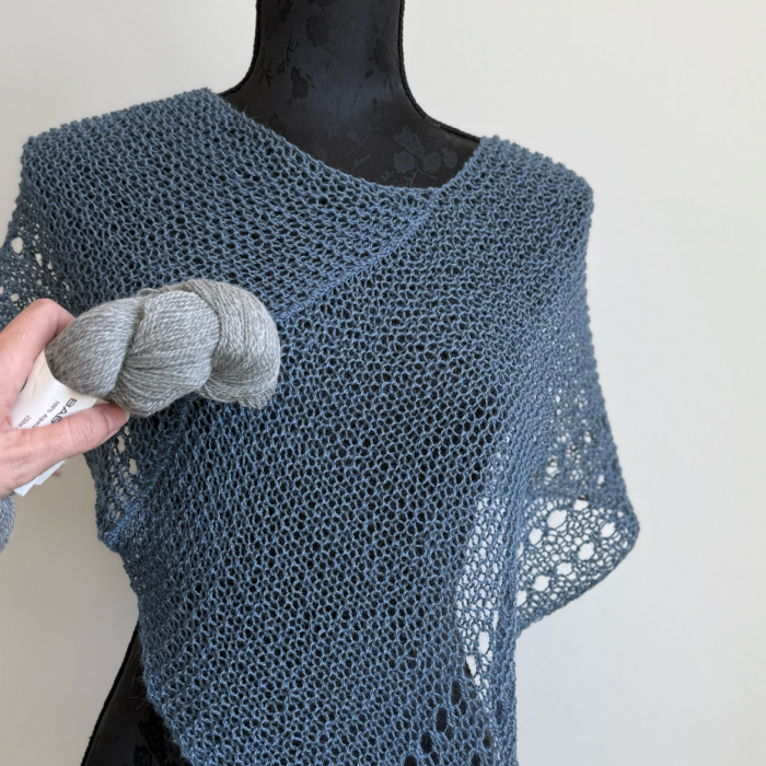 P&G Sommer poncho strikkekit