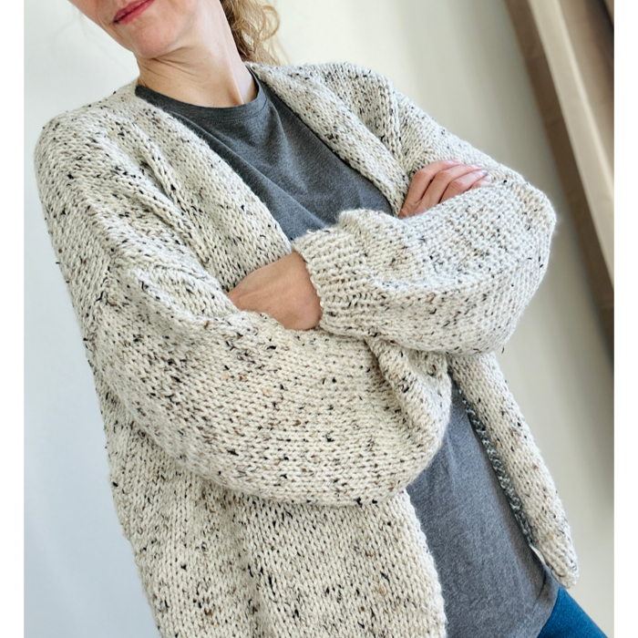 P&G Easy cardigan strikkekit