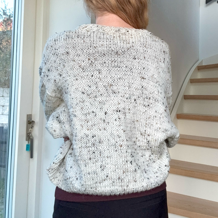 P&G Tweed cardigan strikkekit