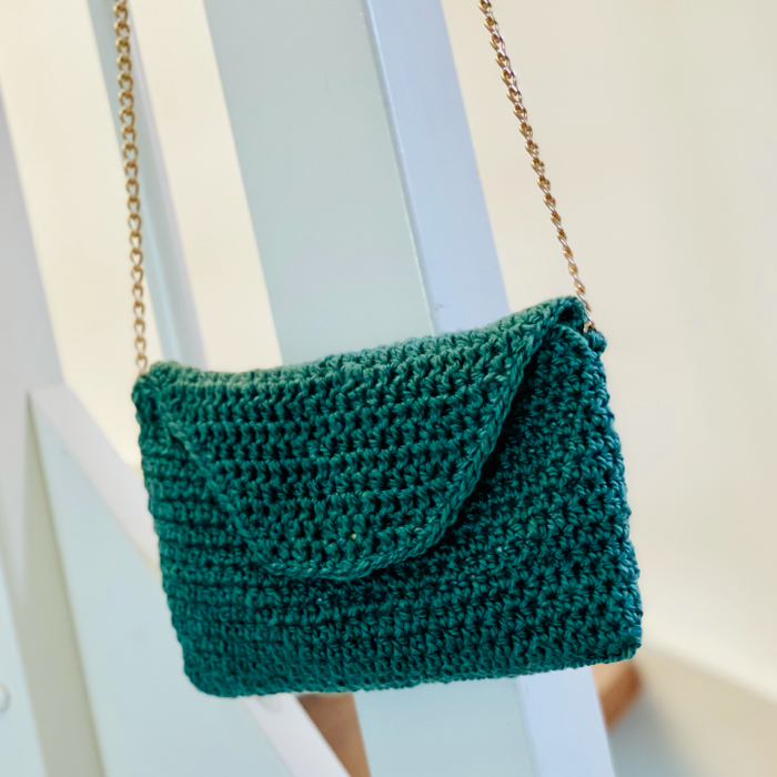 P&G Clutch i flaskegarn hæklekit