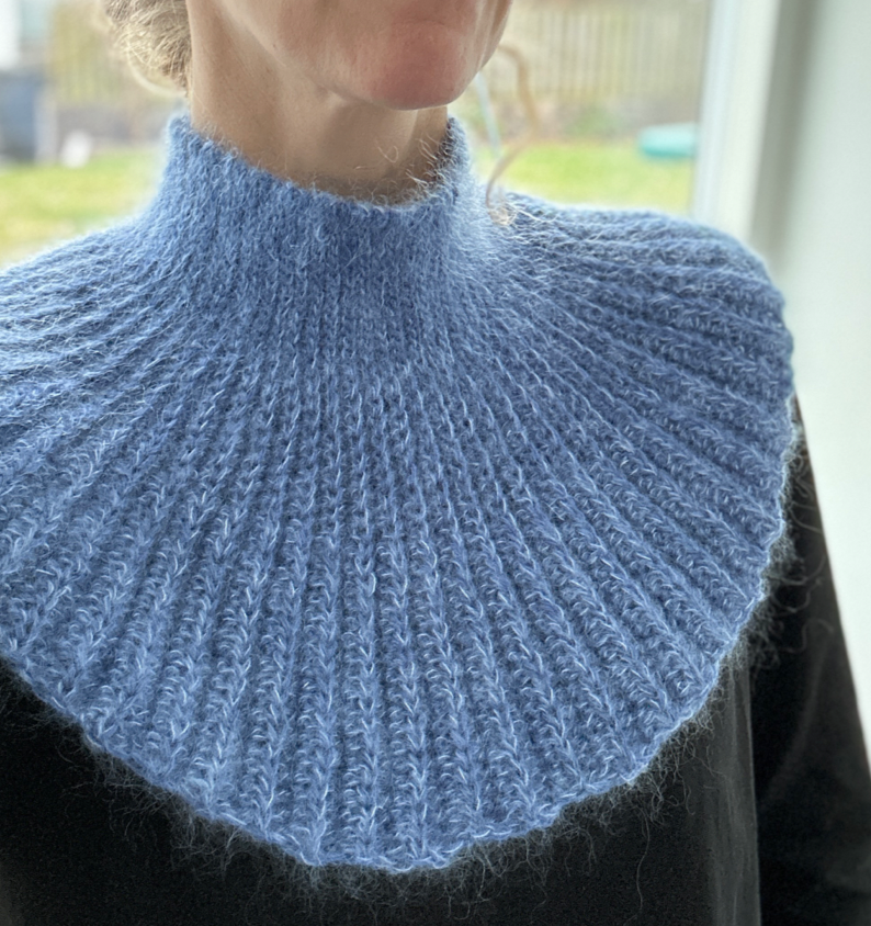 P&G Hæklet mohair halsedisse hæklekit