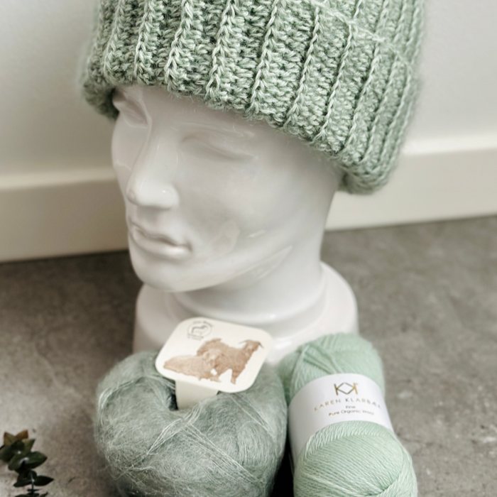 P&G Hæklet mohair hue hæklekit