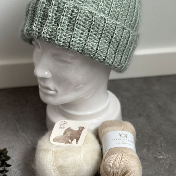 P&G Hæklet mohair hue hæklekit