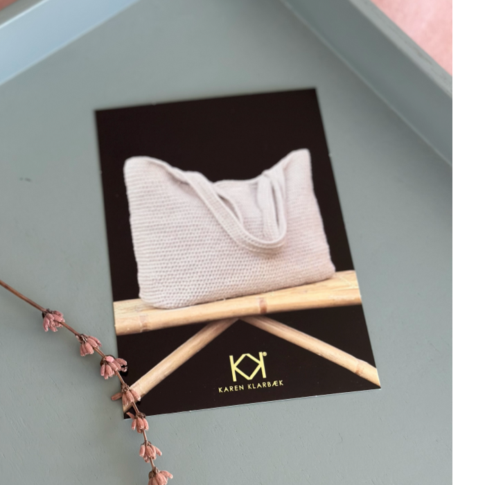 Luksusshopper hæklekit Karen Klarbæk