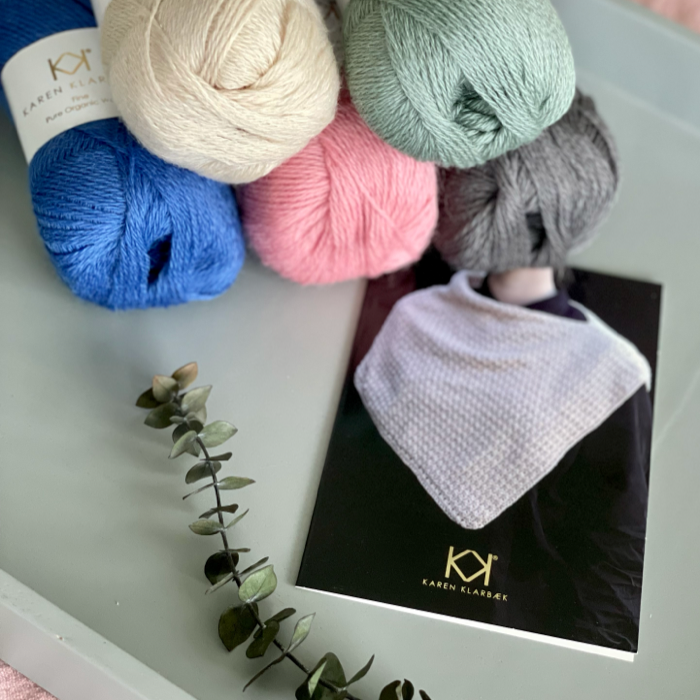Sjal hæklekit Karen Klarbæk