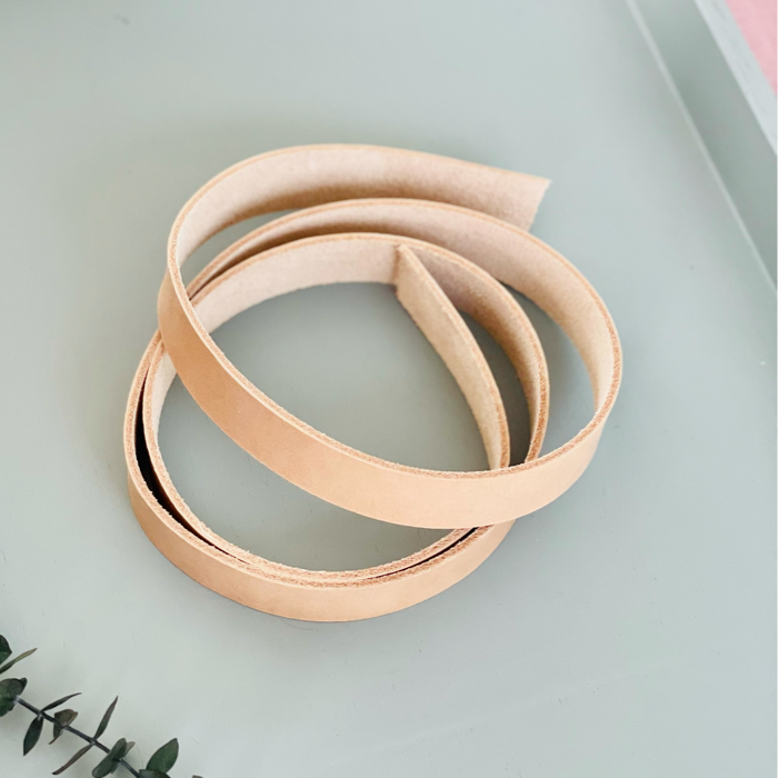 Læderstrop til taske