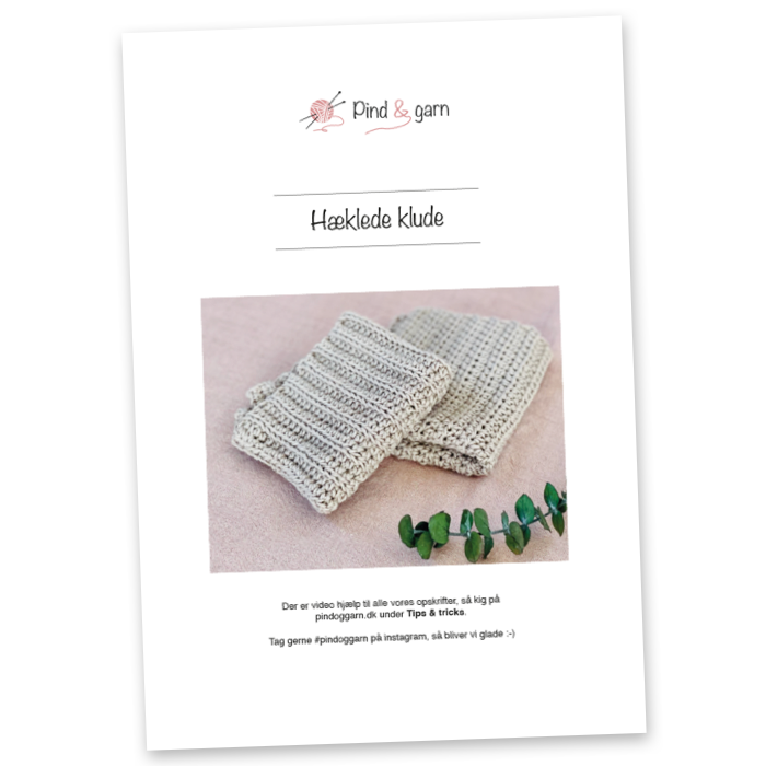 P&G Klude hækleopskrift