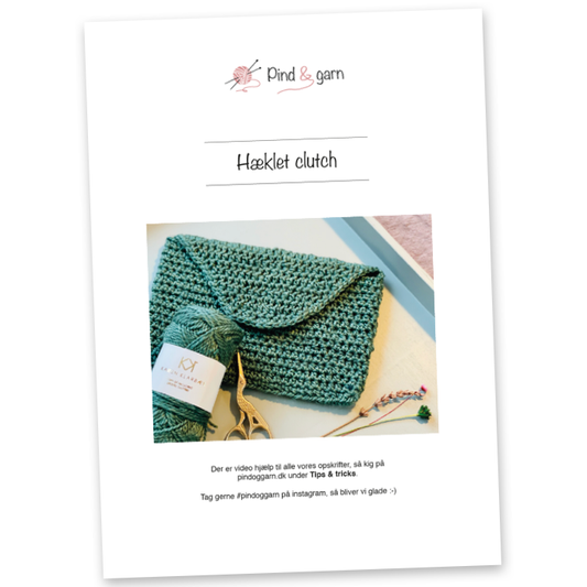 P&G Clutch hækleopskrift