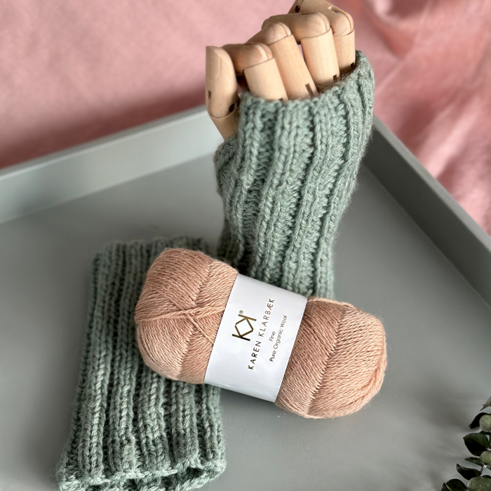 P&G Fingerløse vanter strikkekit