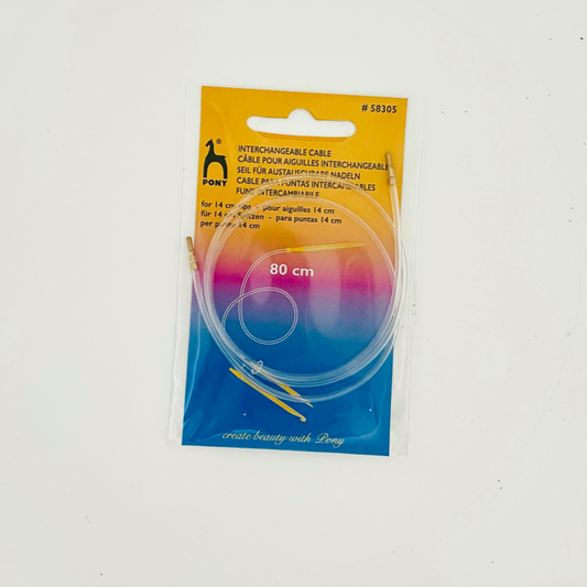 Kabel til Pony rundpinde - Vælg størrelse