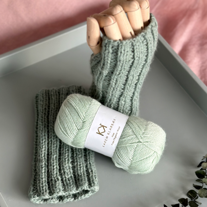 P&G Fingerløse vanter strikkekit