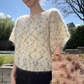 P&G Bella mohair t-shirt strikkekit