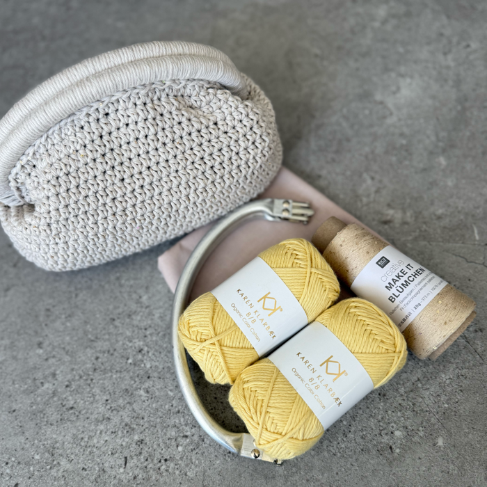 P&G Hæklet klemme clutch hæklekit