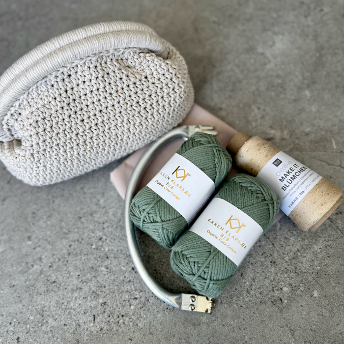 P&G Hæklet klemme clutch hæklekit