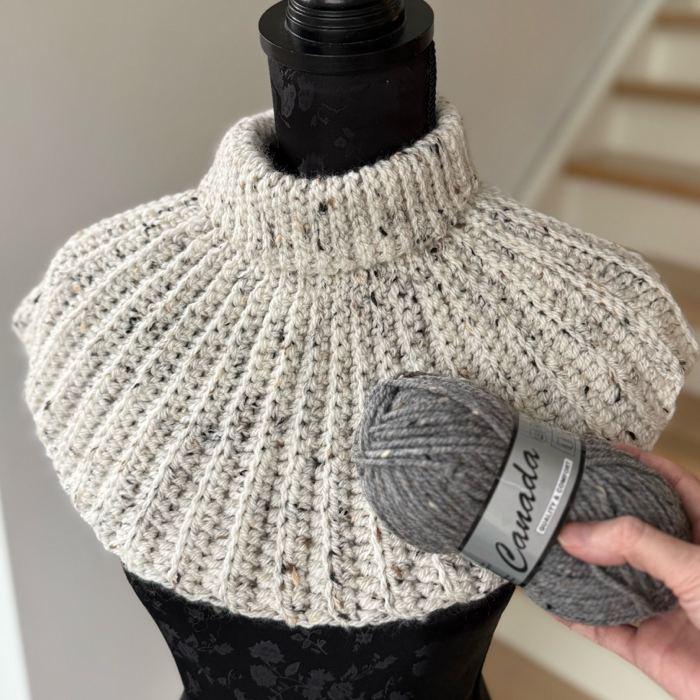 P&G Chunky halsedisse hæklekit